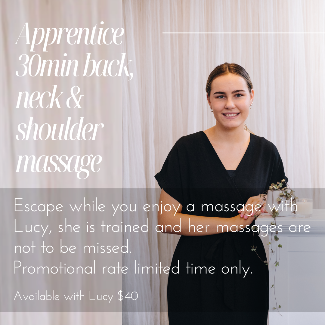 Apprentice 30min Relaxation Massage with Lucy